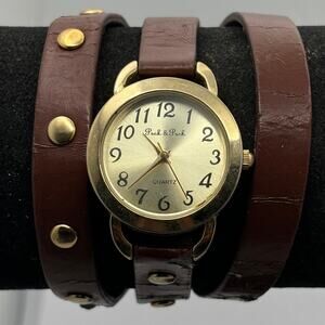 Gold Wrap Around Peck & Peck Watch